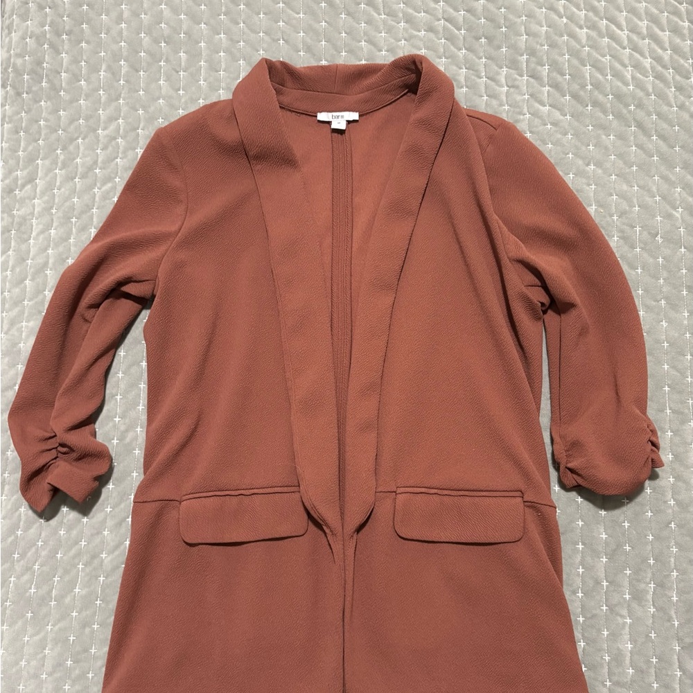 Bar III Open Front Blazer